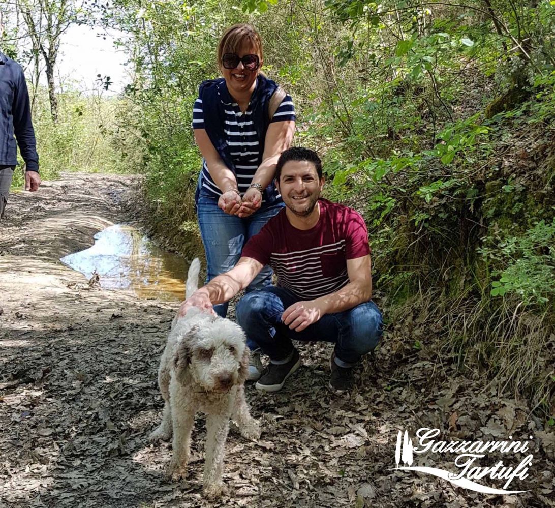 Trüffelsuche und Verkostung des Goldes der Götter