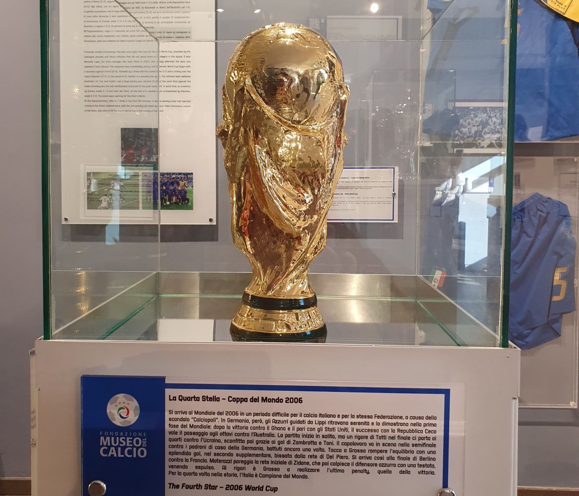 En la casa de la selección italiana de fútbol