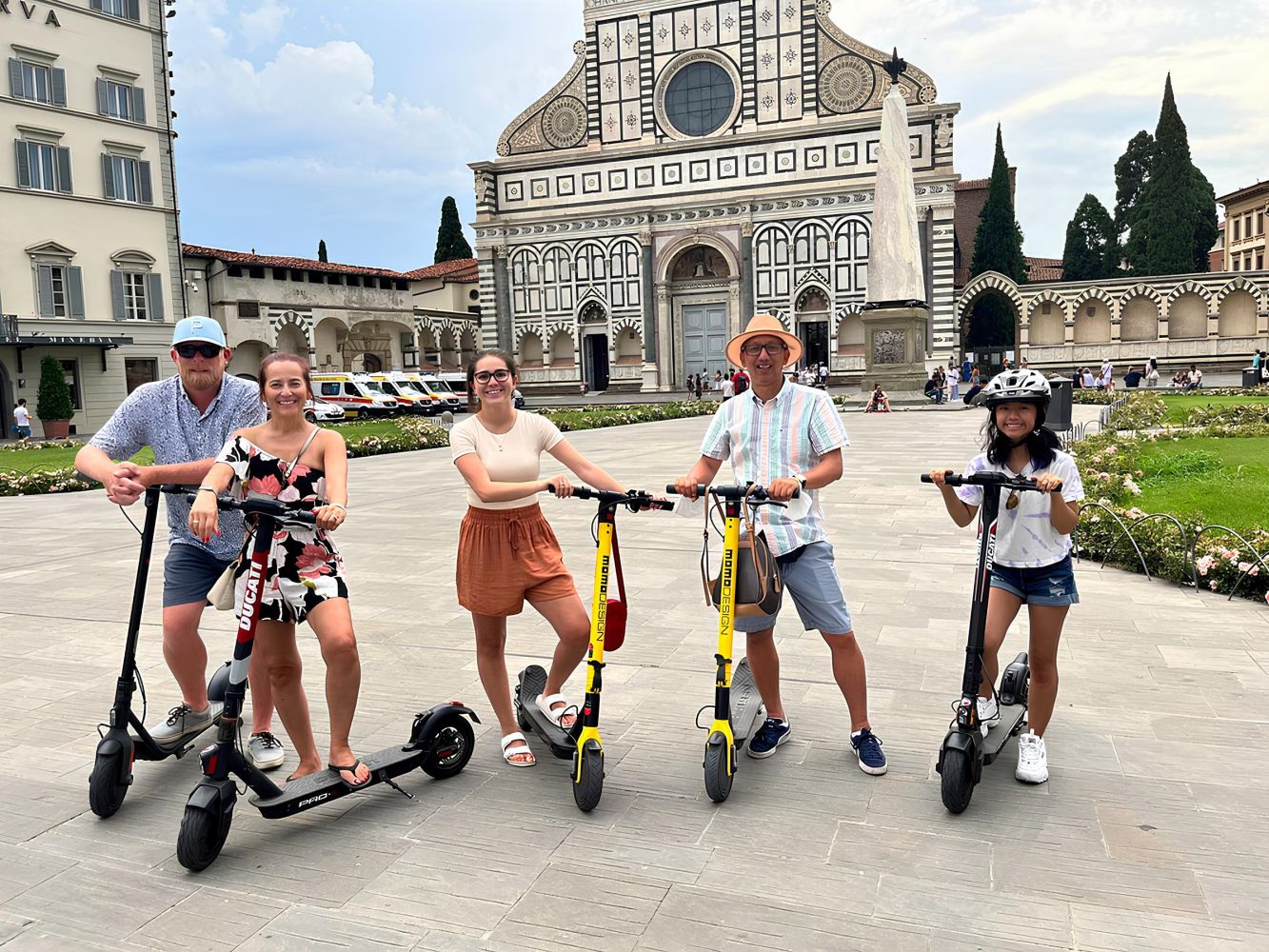 Tour di Firenze in monopattino elettrico