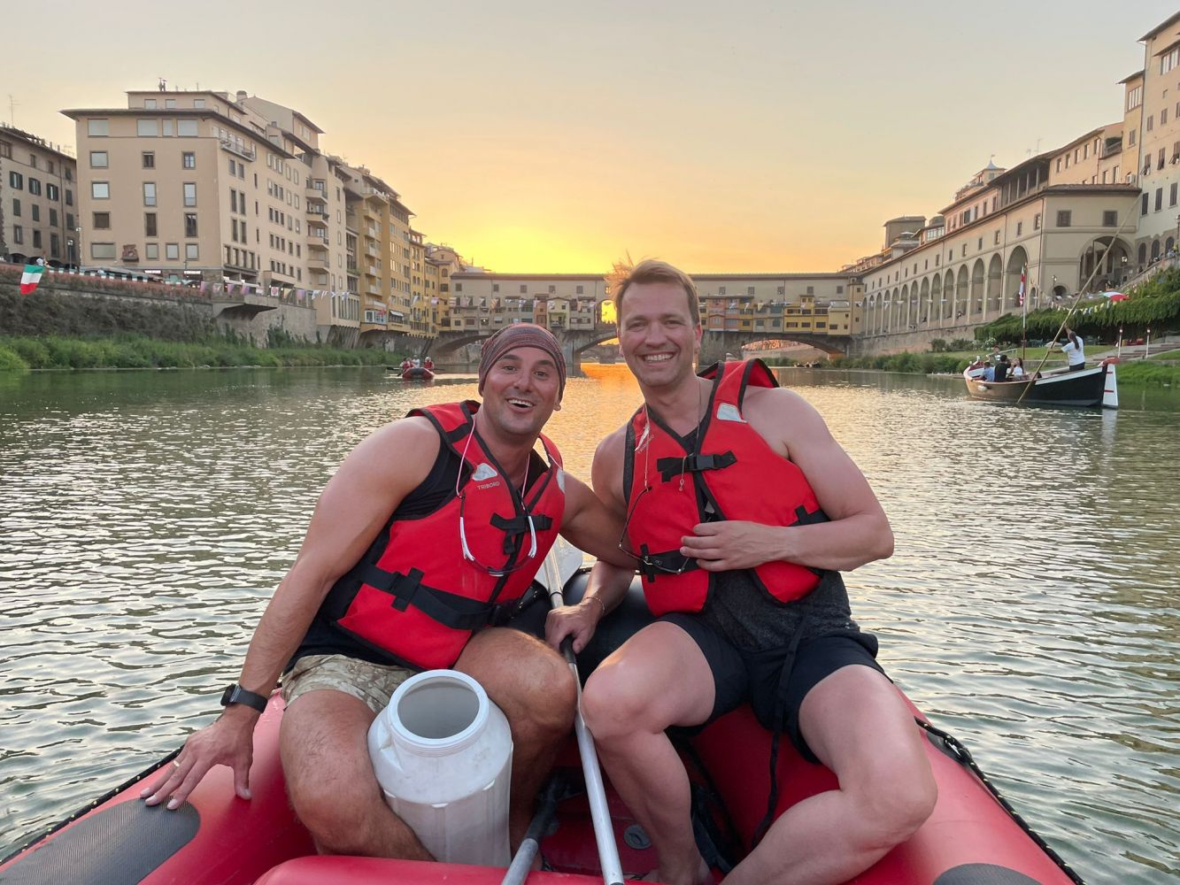 Firenze dal Fiume Arno – Pontevecchio Rafting