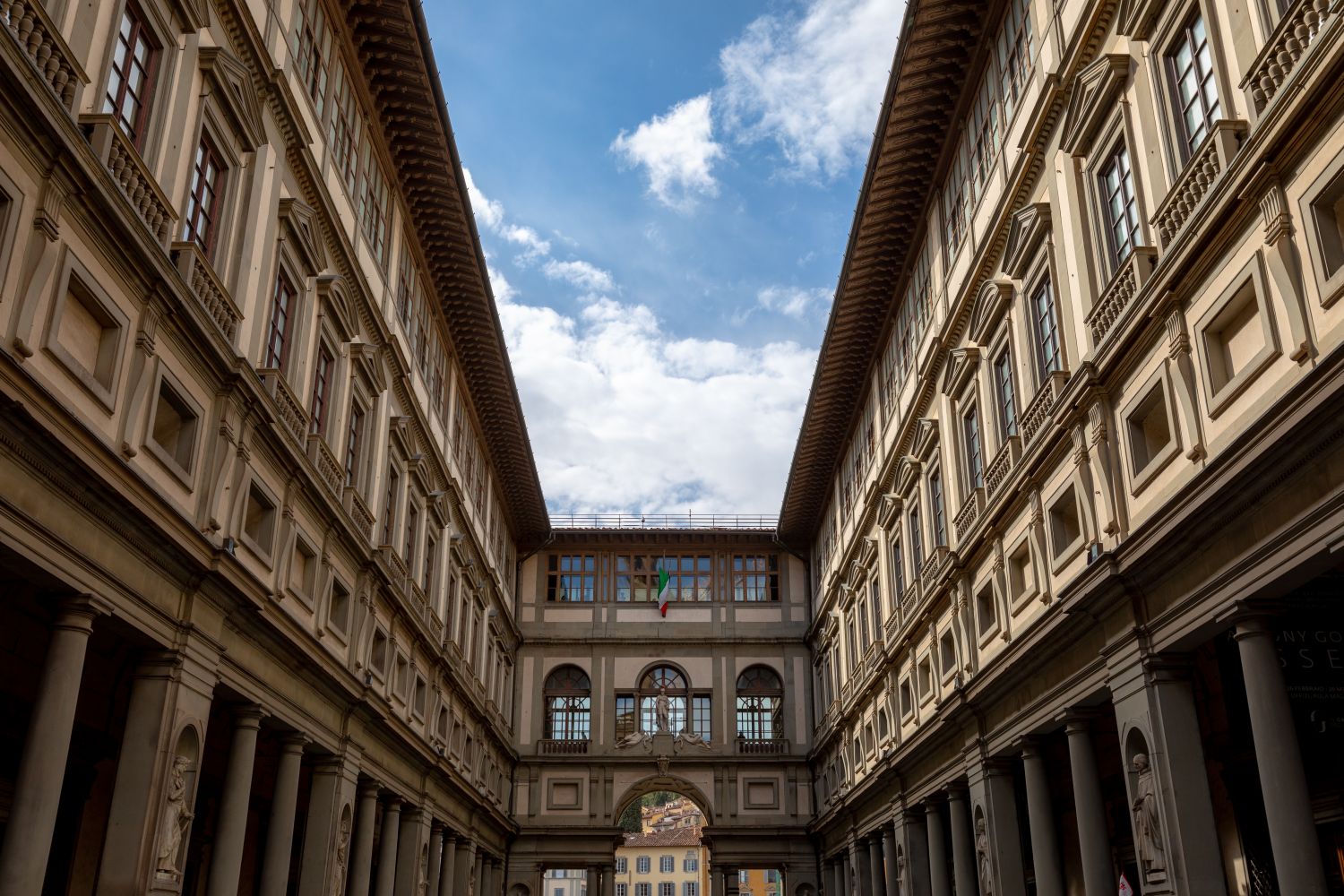 The Uffizi Gallery in Florence - Italian most Visited Museum