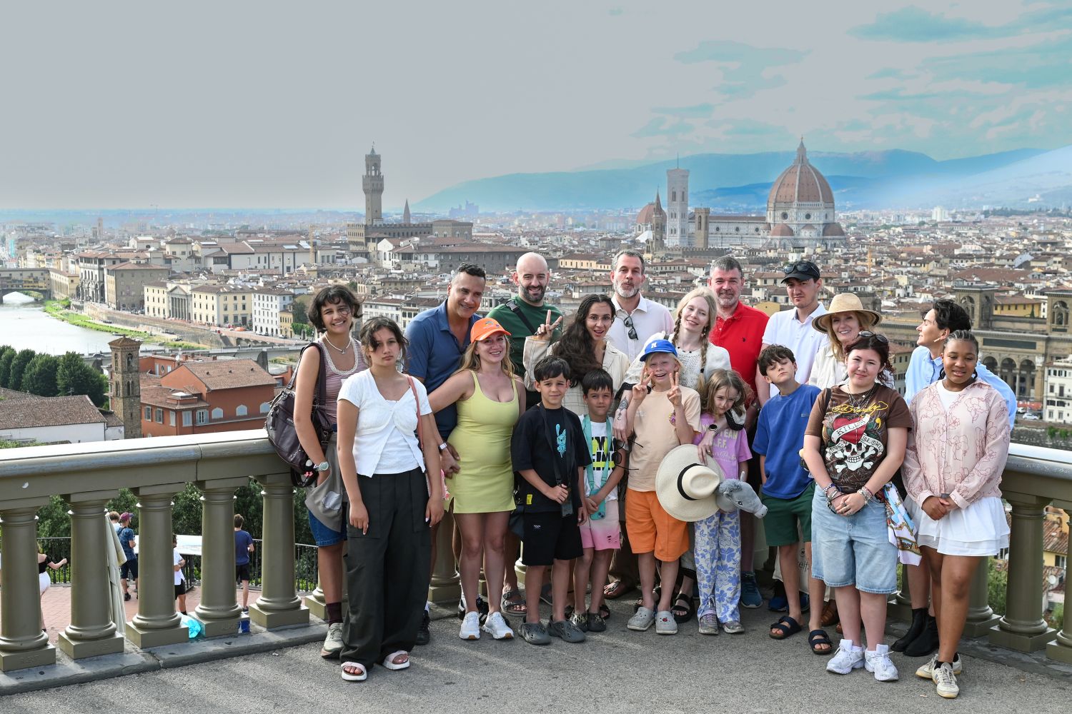 Paso por Paso Hacia el Piazzale Michelangelo