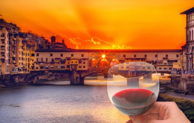 Tour de vinos al atardecer en Florencia con degustación - para grupos